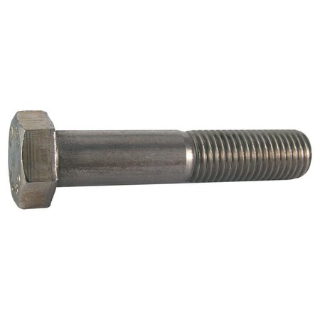 M12-1.75 Hex Head Cap Screw, Plain 316 Stainless Steel, 90 Mm L, 125 PK